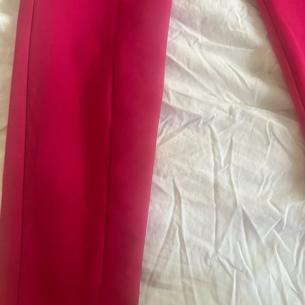 Express Extreme skinny high rise dress pants pink - Picture 9 of 13